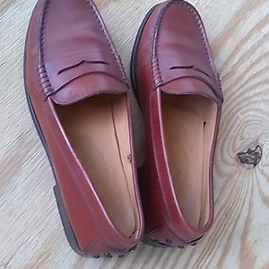 TOD'S brown genuine leather shoes from Italy 5.5